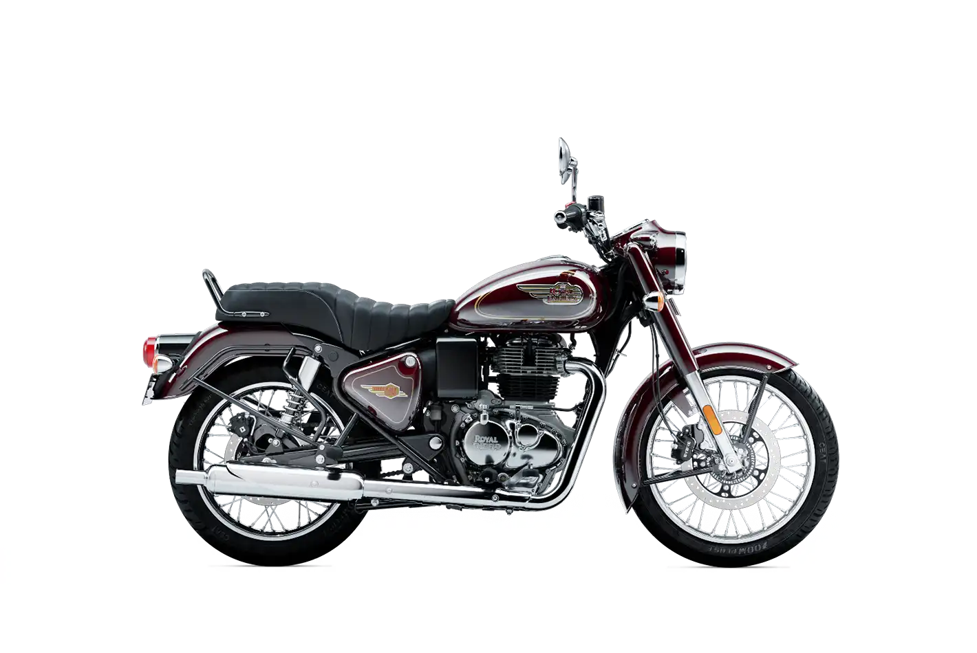 Royal Enfield Bullet 350 Moto Marron Standard Couleurs