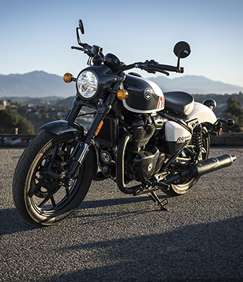 Royal Enfield Shotgun 650 Phare LED