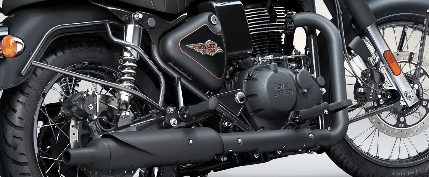 Royal Enfield Bullet 350 Moto Silencieux Bruit